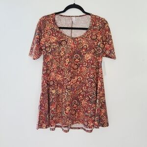 NWT  LULAROE perfect top short sleeves  tunic